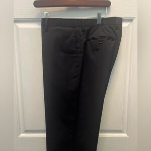 PRE-OWNED BANANA REPUBLIC MEN'S  CLASSIC FIT DRESS PANTS- NAVY PLAID- 34 X 32